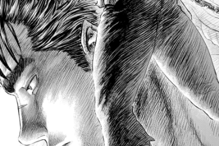 Lien du Berserk Manga Chapitre 383 FR VF Scan, Guts est exilé dans un arbre creux/prison