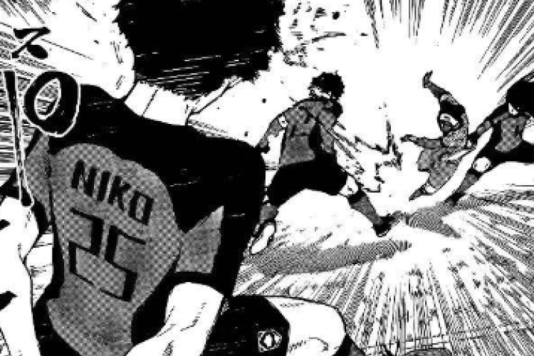 Lien du Blue Lock Manga du Chapitre 315 FR VF Scan, Isagi est prêt à battre le Nigeria