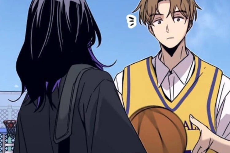Spoilers et Lire le Manhwa My Bias Gets On The Last Train Chapitre 42 FR Scan, Jouons au basket ensemble !